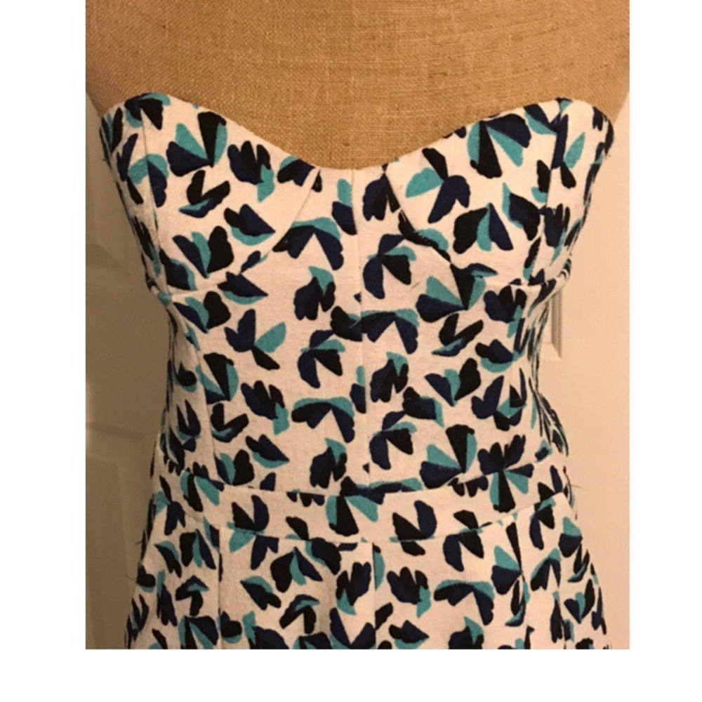 Floral print short romper